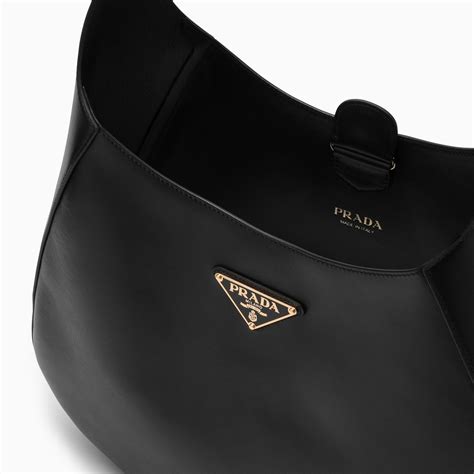 borsa prada nera a spalla